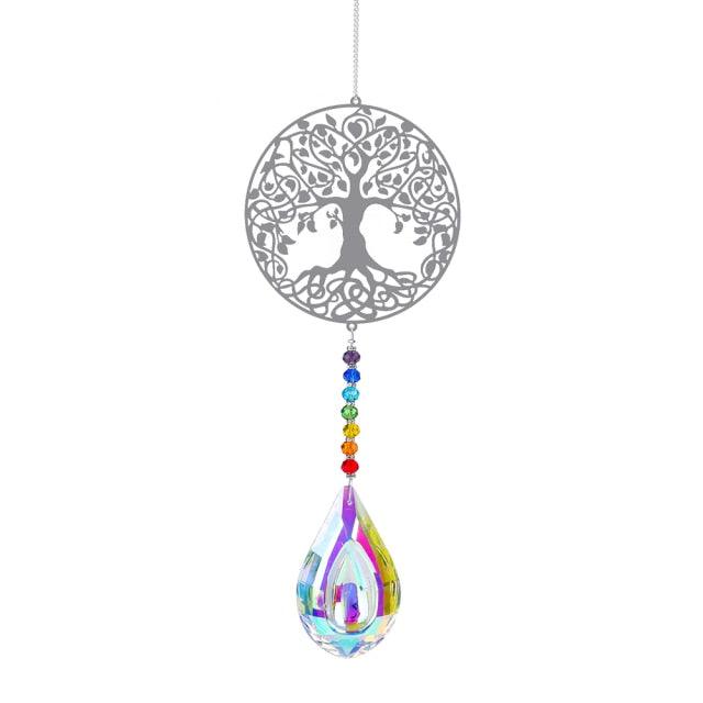 Hanging Crystal Pendant Chandelier