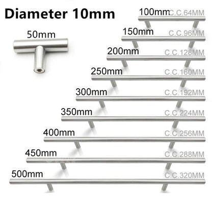 Modern  Stainless Steel Kitchen Door  Handle