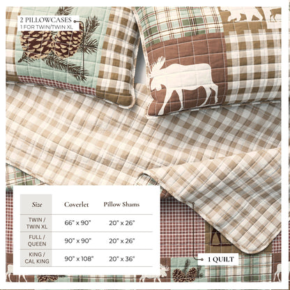 Rustic Landscape Quilt Set