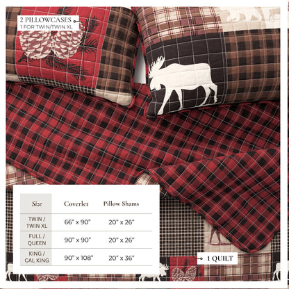 Rustic Landscape Quilt Set