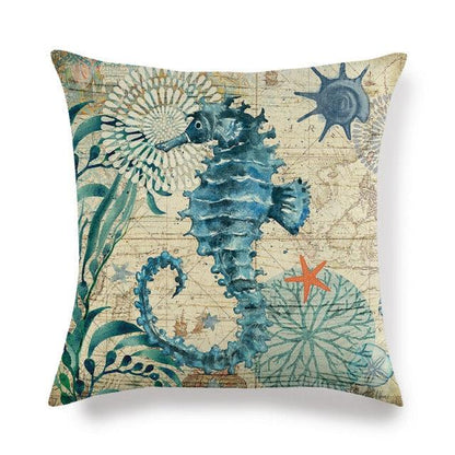 Marine Sea Life Pillow Covers / Cases