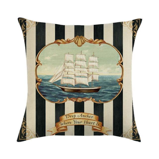 Marine Sea Life Pillow Covers / Cases