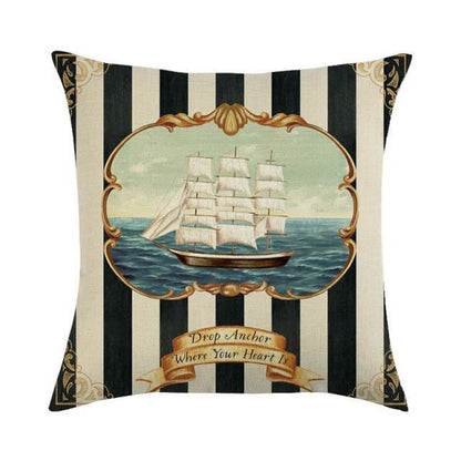 Marine Sea Life Pillow Covers / Cases