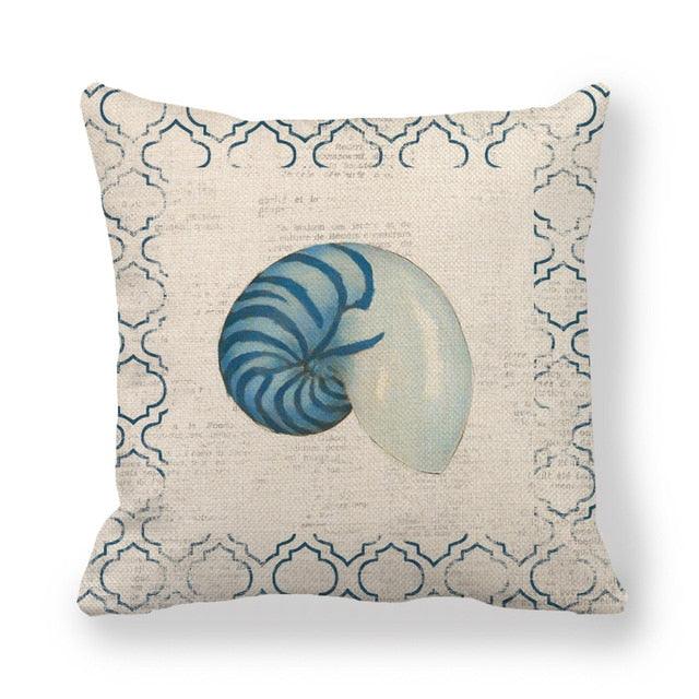 Marine Sea Life Pillow Covers / Cases