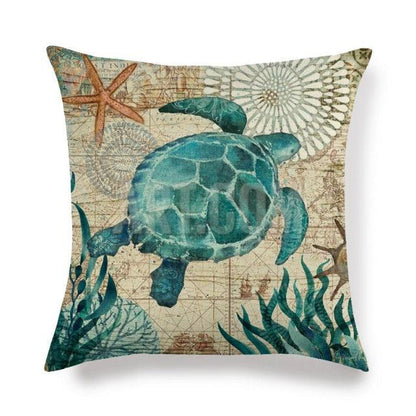 Marine Sea Life Pillow Covers / Cases