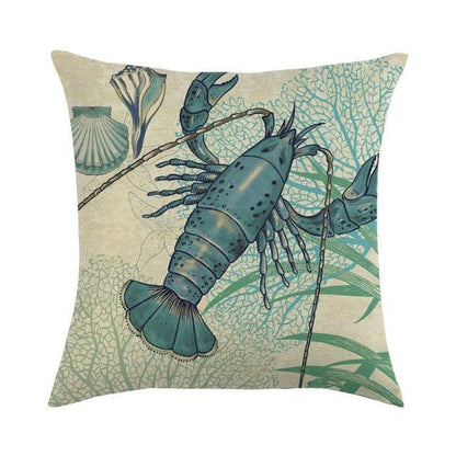 Marine Sea Life Pillow Covers / Cases