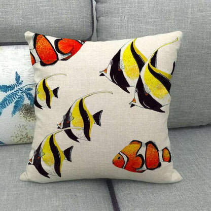 Marine Sea Life Pillow Covers / Cases