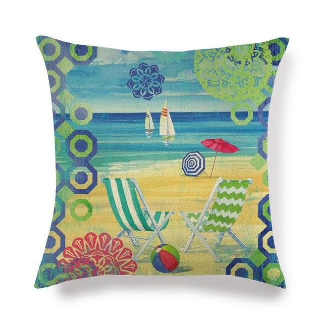 Marine Sea Life Pillow Covers / Cases