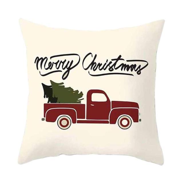 Winter Holiday Party Pillow Zipper Pillowcase