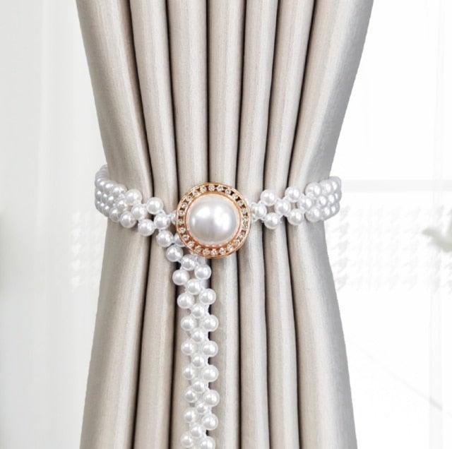 Pearl Tiebacks