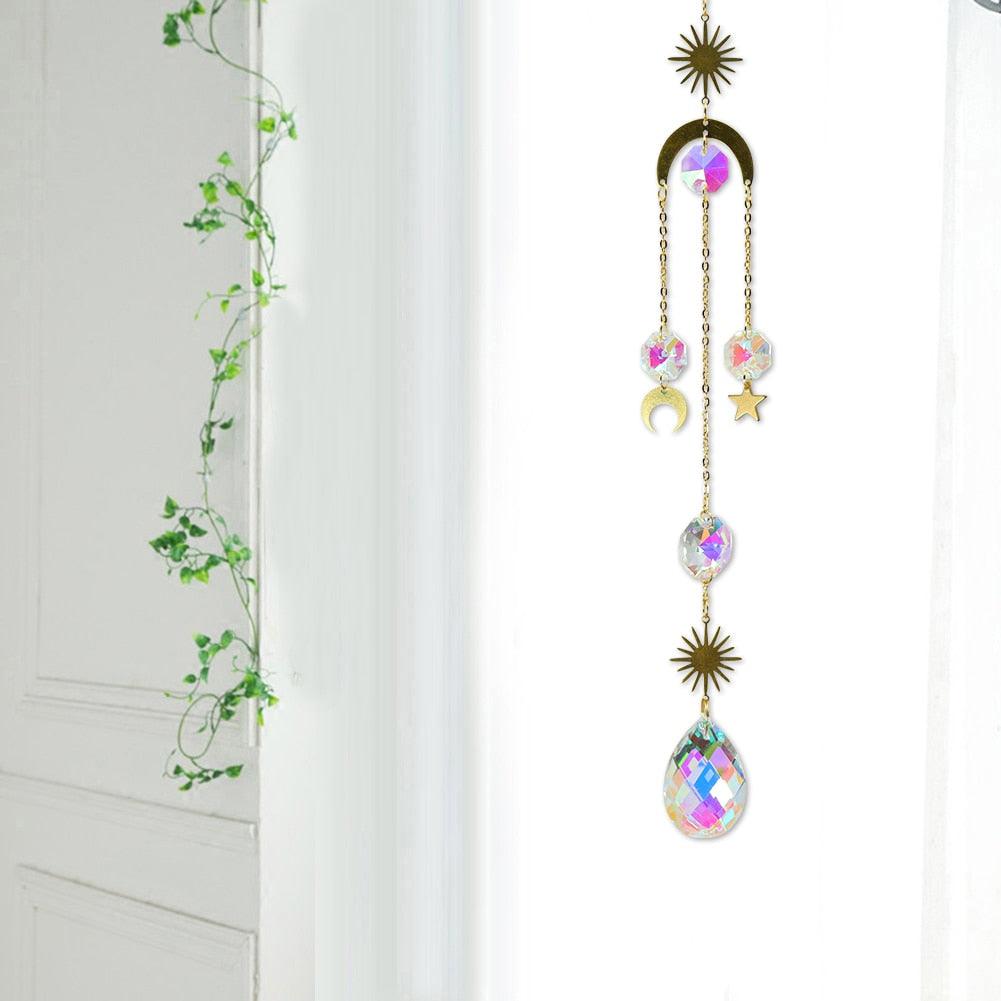 Hanging Crystal Pendant Chandelier