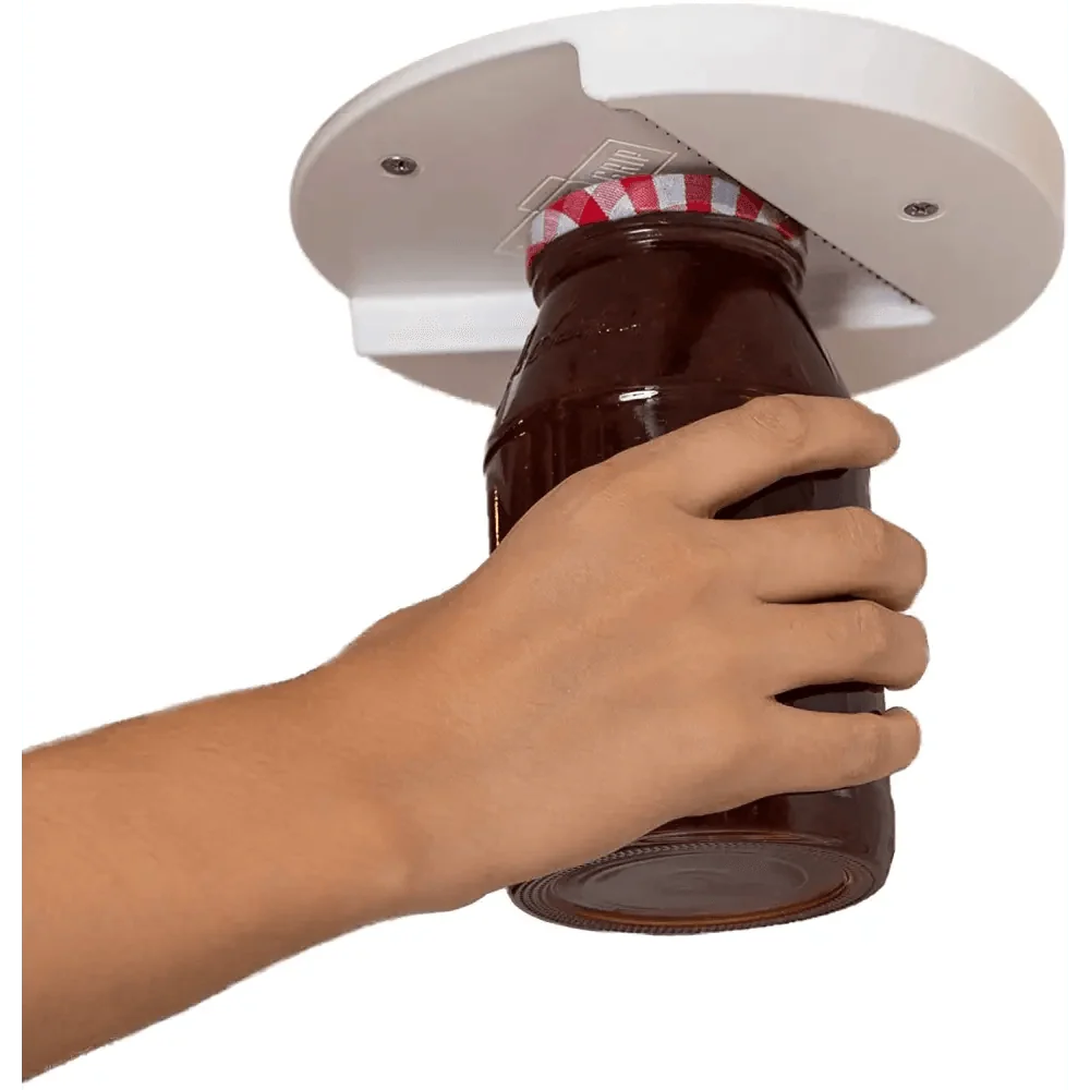 Multi-function Lid Jar Opener Under Cabinet