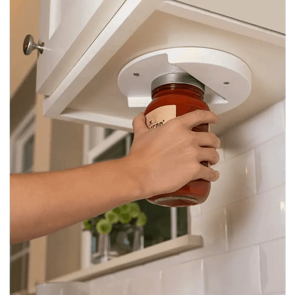 Multi-function Lid Jar Opener Under Cabinet