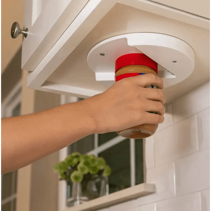Multi-function Lid Jar Opener Under Cabinet