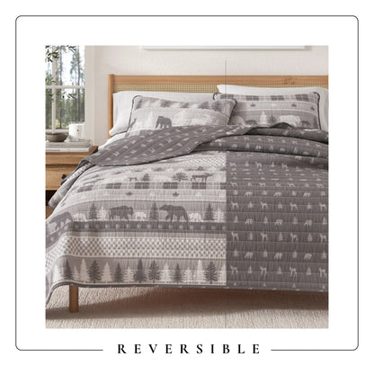 Rustic Landscape Quilt Set