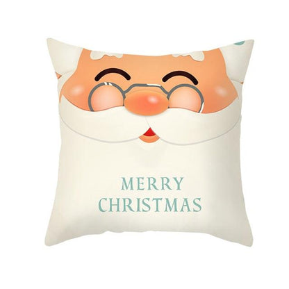 Cotton Linen Square Cushion Pillow Covers