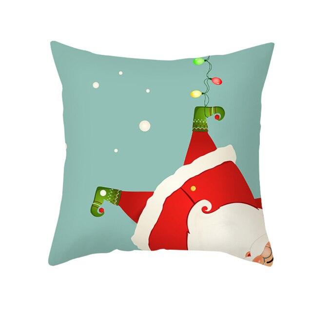 Cotton Linen Square Cushion Pillow Covers