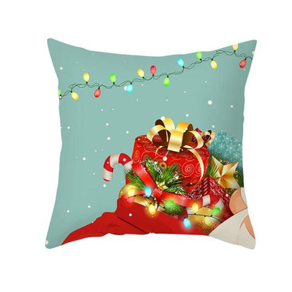 Cotton Linen Square Cushion Pillow Covers