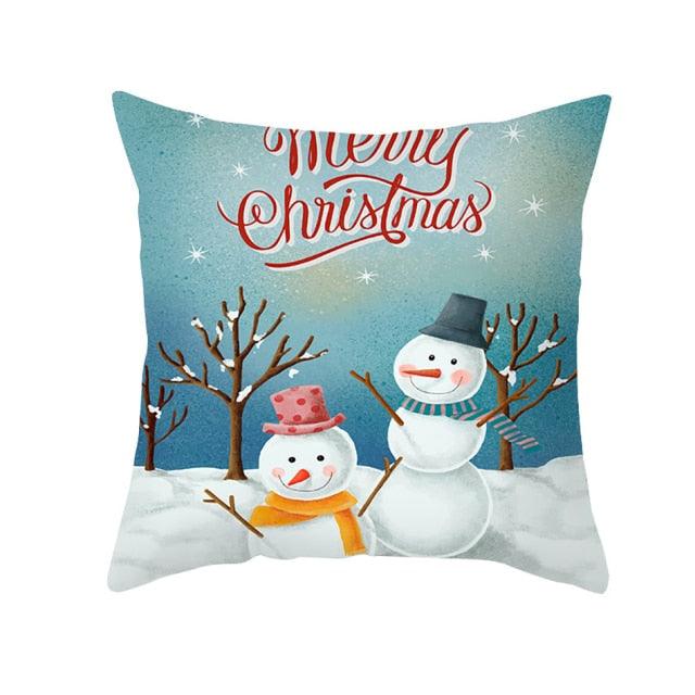 Cotton Linen Square Cushion Pillow Covers