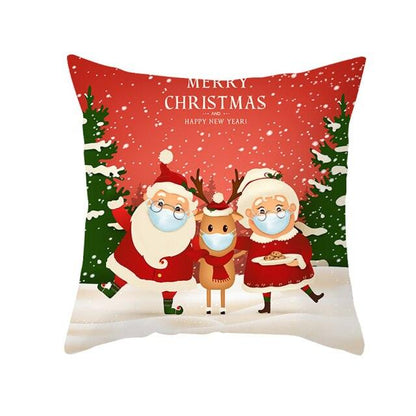 Cotton Linen Square Cushion Pillow Covers