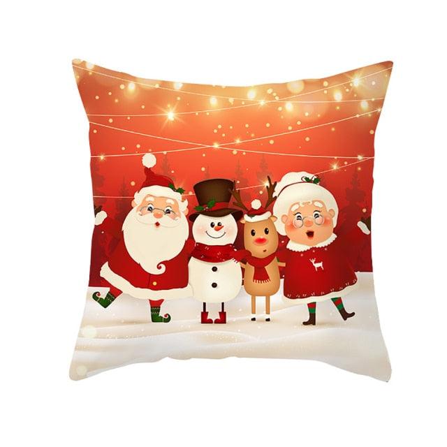 Cotton Linen Square Cushion Pillow Covers