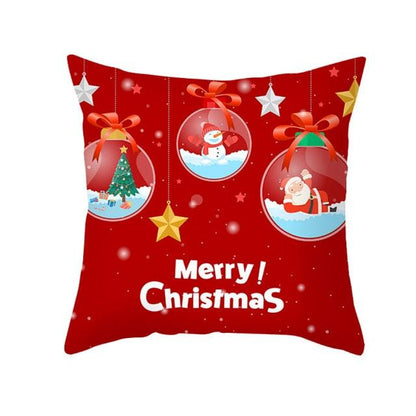 Cotton Linen Square Cushion Pillow Covers