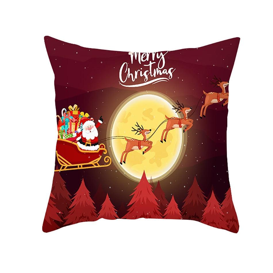 Cotton Linen Square Cushion Pillow Covers