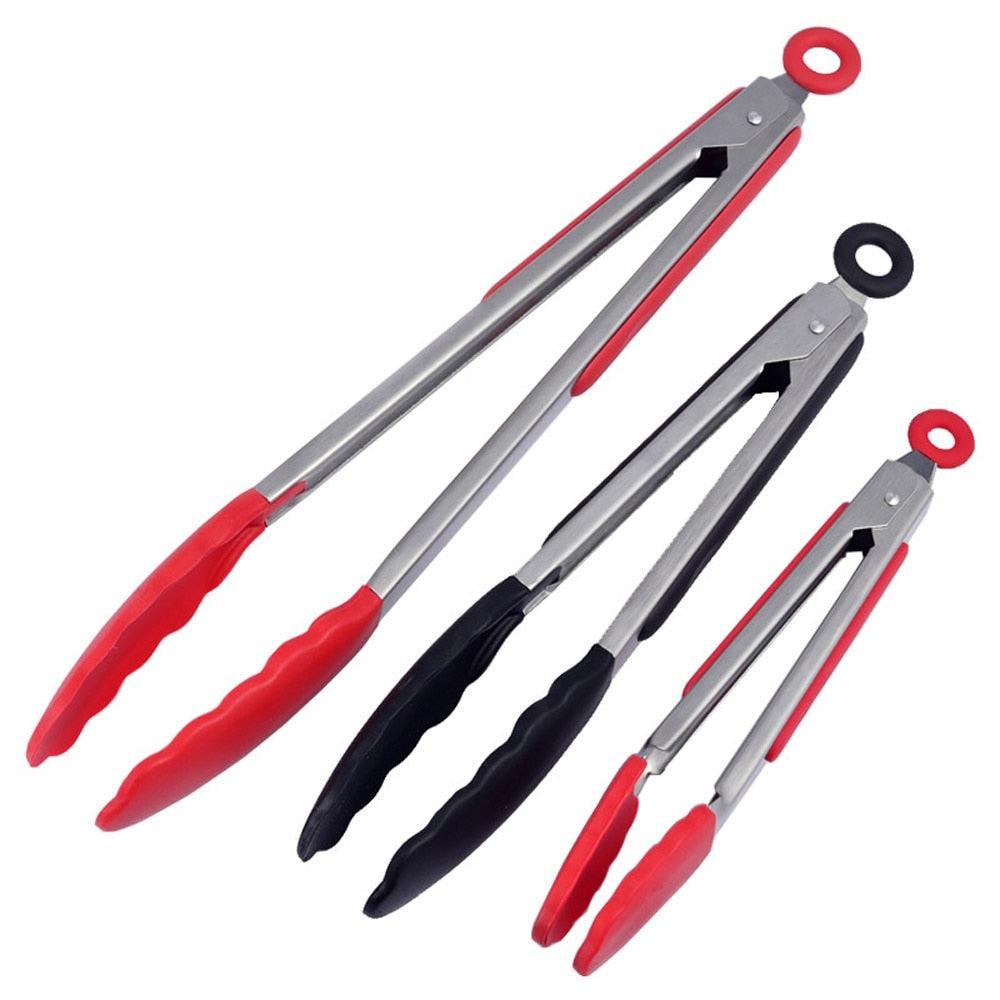 Silicone BBQ Grilling Tong