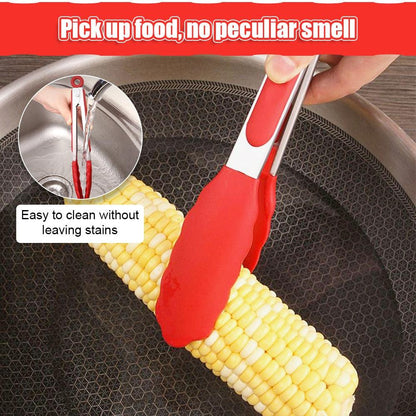 Silicone BBQ Grilling Tong