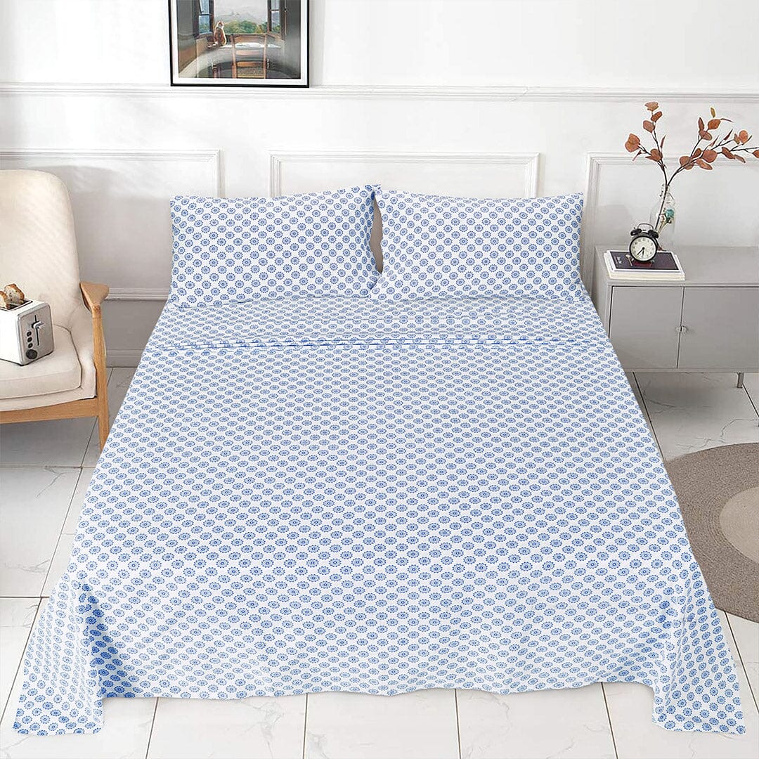 Ultra Soft Percale Bed Sheets, Durable, Cool & Crisp 144 Thread Count Fabric
