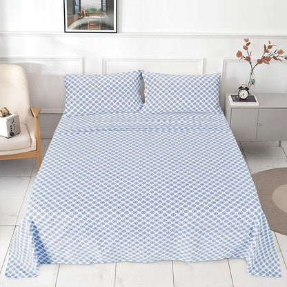 Ultra Soft Percale Bed Sheets, Durable, Cool & Crisp 144 Thread Count Fabric