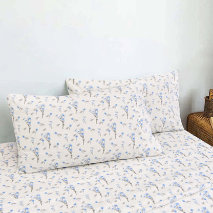 Ultra Soft Percale Bed Sheets, Durable, Cool & Crisp 144 Thread Count Fabric