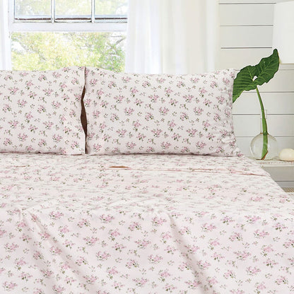Ultra Soft Percale Bed Sheets, Durable, Cool & Crisp 144 Thread Count Fabric