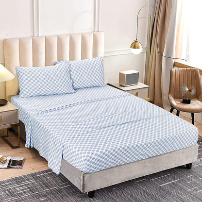 Ultra Soft Percale Bed Sheets, Durable, Cool & Crisp 144 Thread Count Fabric