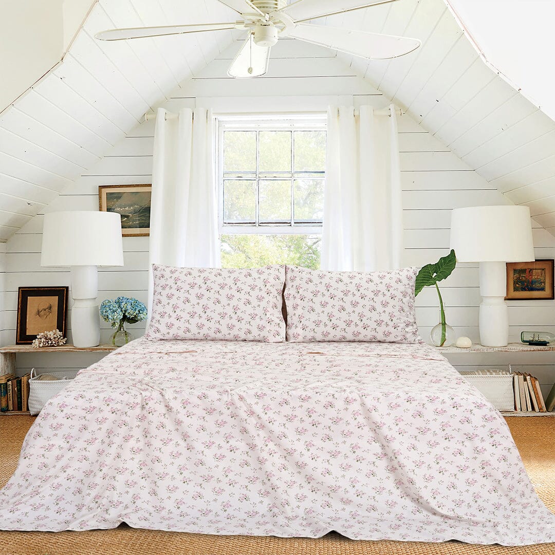 Ultra Soft Percale Bed Sheets, Durable, Cool & Crisp 144 Thread Count Fabric