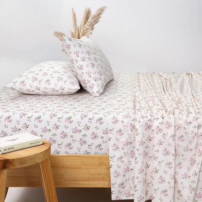 Ultra Soft Percale Bed Sheets, Durable, Cool & Crisp 144 Thread Count Fabric