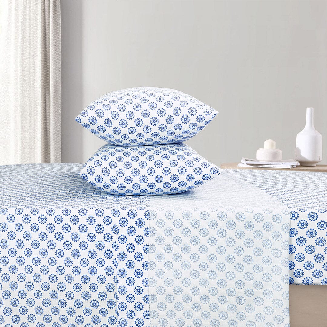 Ultra Soft Percale Bed Sheets, Durable, Cool & Crisp 144 Thread Count Fabric