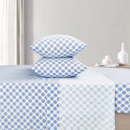 Ultra Soft Percale Bed Sheets, Durable, Cool & Crisp 144 Thread Count Fabric