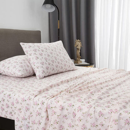 Ultra Soft Percale Bed Sheets, Durable, Cool & Crisp 144 Thread Count Fabric
