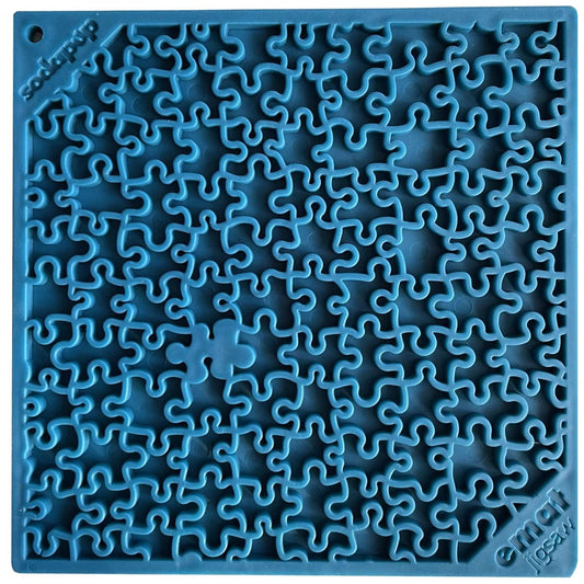Jigsaw Puzzle eMat - Enrichment Lick Mat for Dogs and Cats