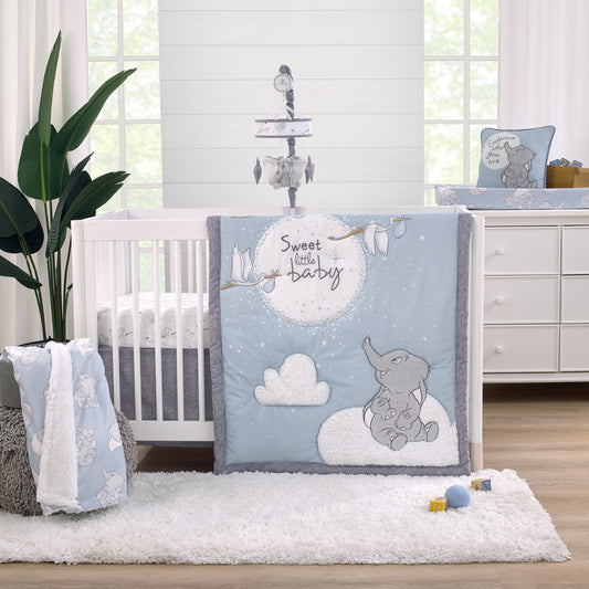 3 Piece Nursery Crib Bedding Set