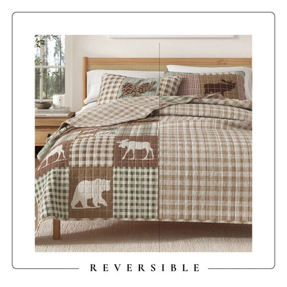 Rustic Landscape Quilt Set