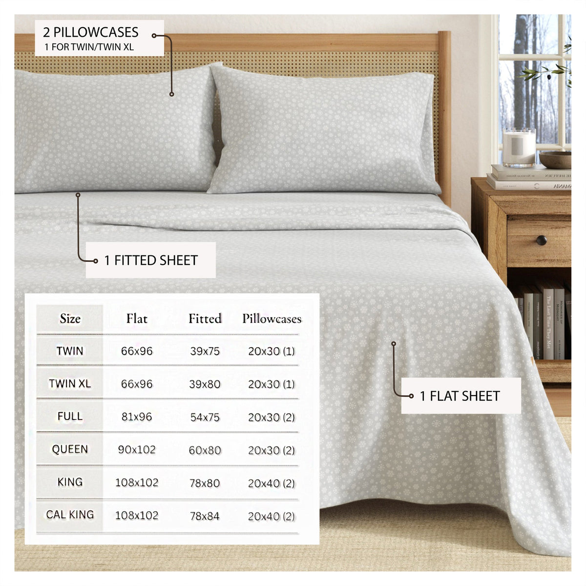 Turkish Cotton Flannel Sheet